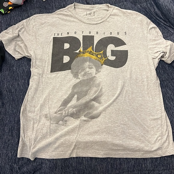 Notorious BIG Biggie Smalls T-Shirt Like new condition worn once - PRICE TO SELL - Picture 2 of 4